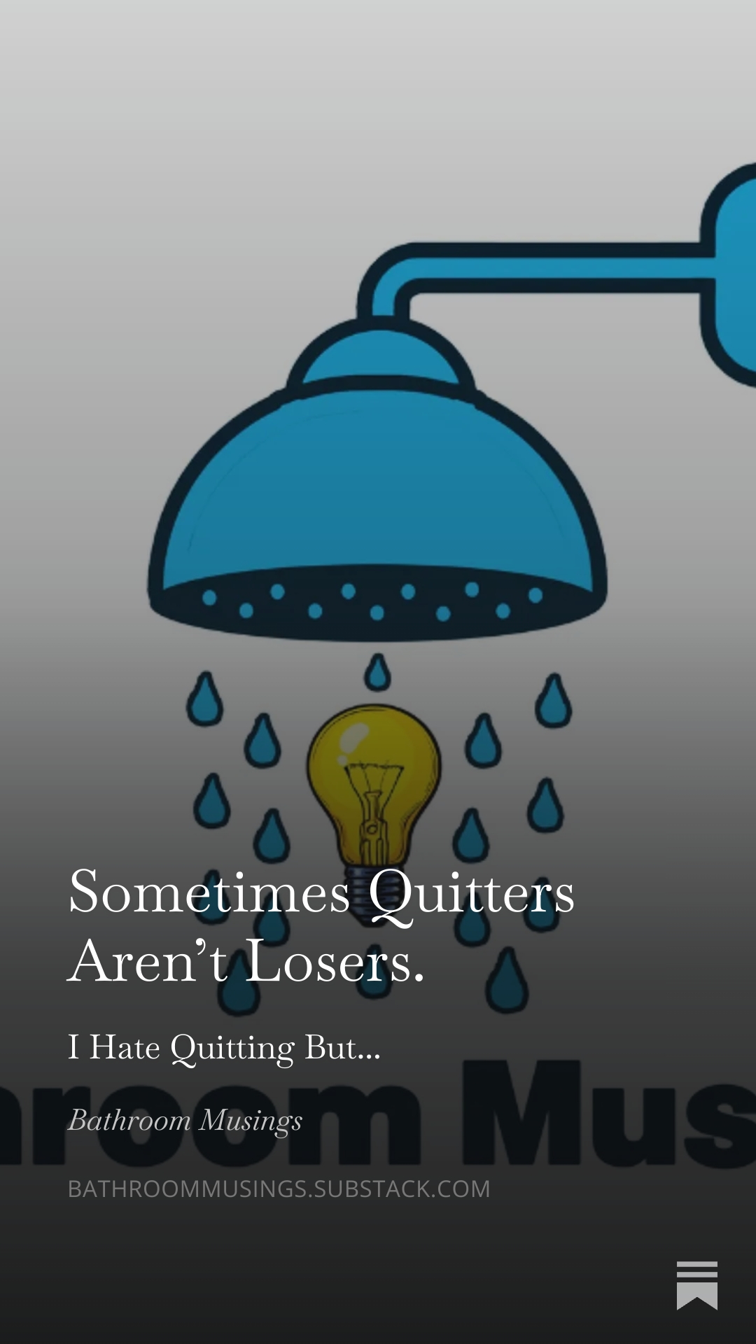 Bathroom Musings Podcast